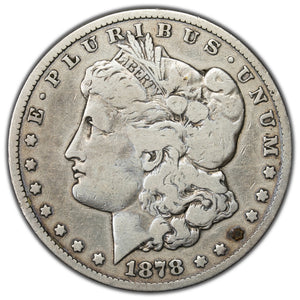 SOLD United States 1878-CC $1 Morgan Dollar Silver Coin