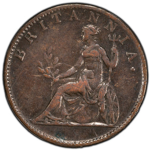 SOLD Ionian Islands 1820 2 Lepta KM #31 - Scratch