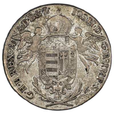 Hungary 1786 B Madonna Thaler Silver Coin