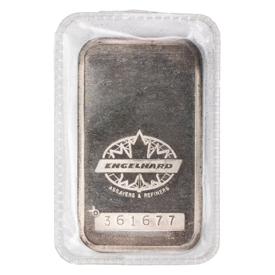 SOLD Engelhard Litton 25 Years 1oz .999 Fine Silver Bar - Sealed