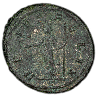 Ancient Rome Imperial AD 275 Severina Denarius RIC 6