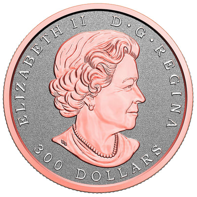 Canada 2021 $300 Maple Leaf Forever .9999 Pure Platinum Coin