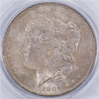 SOLD United States 1904-O $1 Morgan Dollar Silver Coin - PCGS MS-64 OGH Rattler