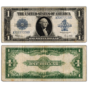 SOLD United States 1923 $1 Silver Certificate Note - Circulated