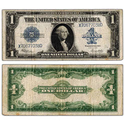 United States 1923 $1 Silver Certificate Note - Circulated