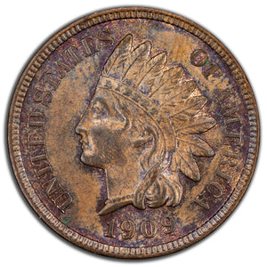 SOLD United States 1909 1 Cent Indian Head Coin