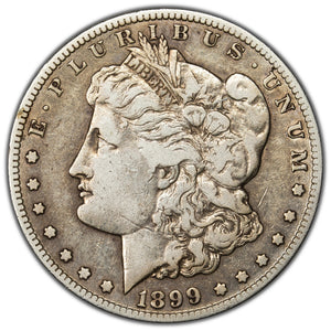 SOLD United States 1899-S $1 Morgan Dollar Silver Coin - Light Scrape