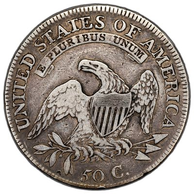 SOLD United States 1809 50 Cents Capped Bust Half Dollar Silver Coin