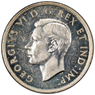 SOLD Canada 1946 $1 Silver Dollar Coin - AU-55