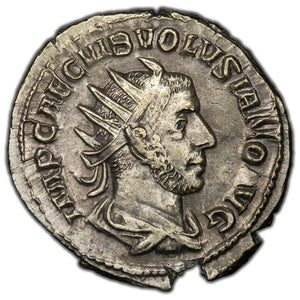 SOLD Ancient Rome Imperial AD 251-3 Volusian AR Antoninianus RIC 167