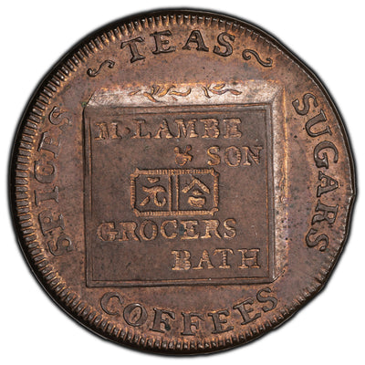 SOLD Great Britain 1794 Somerset M. Lambe & Son Farthing Token D & H #111
