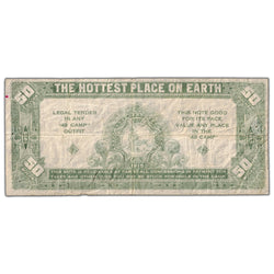 United States 1915 "50 Bucks" Panama California Expo 49 Camp Note