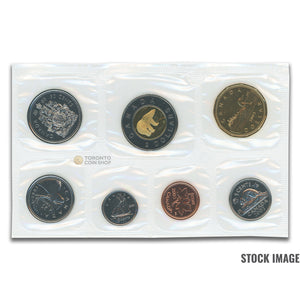 Canada 2003 Special Edition Coronation 7-Coin PL Proof-Like Mint Coin Set - Plastic Only