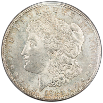 SOLD United States 1921-D $1 Morgan Silver Dollar Coin - PCGS MS-62