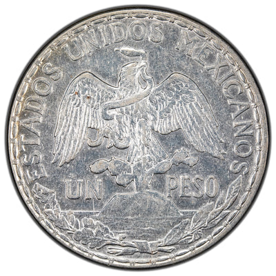 Mexico 1913 Caballito Peso Silver Coin - Cleaned