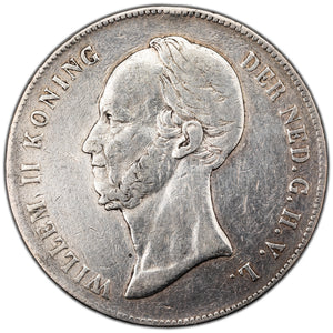 SOLD Netherlands 1846 Sword Privy 2 1/2 Gulden Silver Coin KM #69 - Cleaned