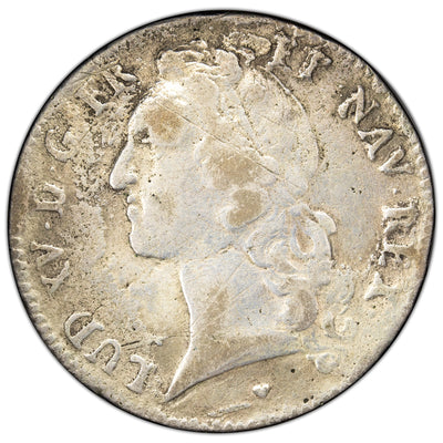 France 1741 Strasbourg Ecu Silver Coin