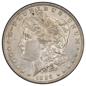 SOLD United States 1896 $1 Morgan Silver Dollar Coin