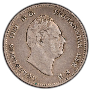 SOLD Great Britain 1836 4d Four Pence Silver Coin KM #723