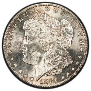 SOLD United States 1881-S $1 Morgan Silver Dollar Coin