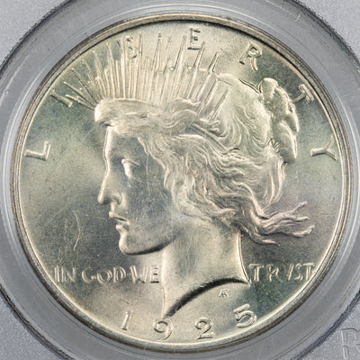 SOLD United States 1924 $1 Peace Dollar Silver Coin - PCGS MS-63
