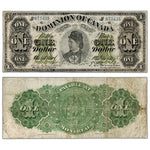 $1 1878 Dominion of Canada Note Payable at Montreal DC-8e-iii-O - Trimmed
