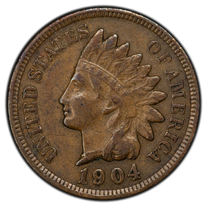 SOLD United States 1904 1 Cent Indian Head Penny Coin