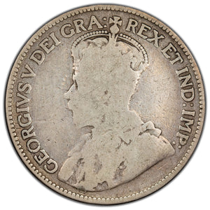 SOLD Canada 1915 25 Cents Quarter Silver Coin - Good