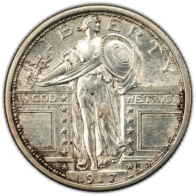 SOLD United States 1917 25 Cents Standing Liberty Quarter Silver Coin