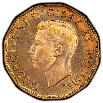 Canada 1943 5 Cents Coin - Choice Uncirculated