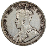 Canada 1932 50 Cents Half Dollar Silver Coin Fine +