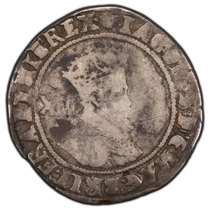SOLD Great Britain James I 1605-6 Rose Shilling Hammered Silver Coin SP #2654