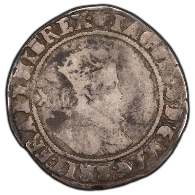SOLD Great Britain James I 1605-6 Rose Shilling Hammered Silver Coin SP #2654