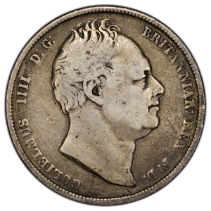 SOLD Great Britain 1834 1/2 Half Crown Silver Coin - William IV