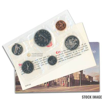 Canada 1976 Detached Jewel 6-Coin PL Proof-Like Mint Coin Set - Envelope + COA