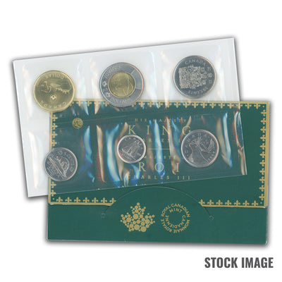 Canada 2023 King Charles III 6-Coin PL Proof-Like Mint Coin Set - Original Packaging