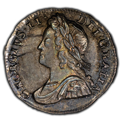 SOLD Great Britain 1732 4-Coin Maundy Silver Coin Set - George II
