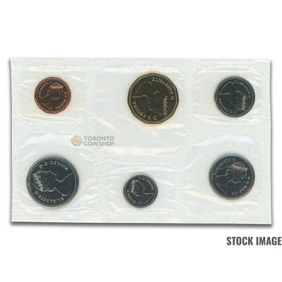 Canada 1988 6-Coin PL Proof-Like Mint Coin Set - Plastic Only