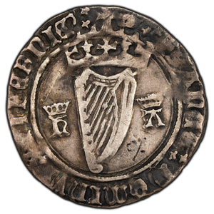 SOLD Ireland 1509-47 Henry VIII Groat Silver Coin S-6472