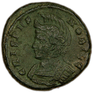 Ancient Rome AD 321 Crispus AE Follis Coin RIC #211 2.77g