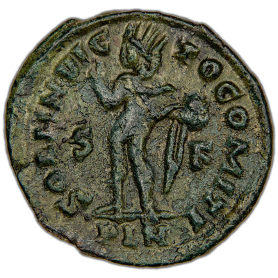 Ancient Rome AD 313-4 Constantine I AE Follis Coin RIC #10 2.72g