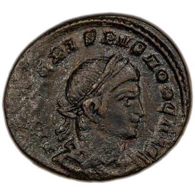 Ancient Rome AD 324-325 Crispus AE Follis Coin RIC 295 2.79g