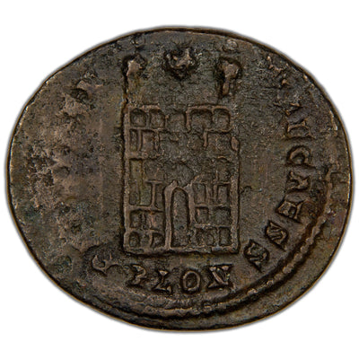 Ancient Rome AD 324-325 Crispus AE Follis Coin RIC 295 2.79g