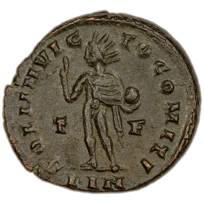 Ancient Rome AD 309-311 Constantine I AE Follis Coin RIC 120 4.72g