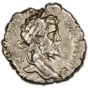 Ancient Rome AD 194-195 Septimus Severus AR Denarius Coin RIC 56 RSC 646