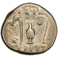 Ancient Rome AD 72-73 Vespasian AR Denarius Coin RIC 42