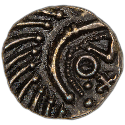 Anglo-Saxon c.700-750 Porcupine AR Sceat Silver Coin SCBC #790a 1.21g