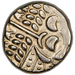 Ancient Celtic Durotriges 65 BC - AD- 45 AR Stater Silver Coin SCBC #366 5.96g