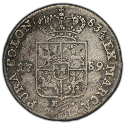 SOLD Poland 1789 EB 4 Groschen Silver Coin KM #209.1