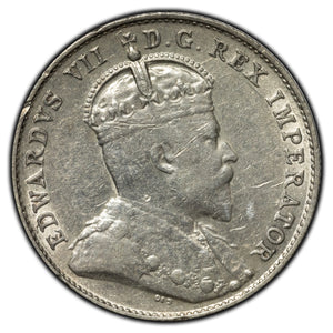 SOLD Canada 1903-H 10 Cents Silver Coin - EF-40 (scratches)